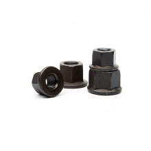 M6*6mm Carbon Steel SS 304 316 316L Hex Flange Nut